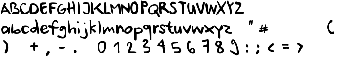Ursula Handschrift font