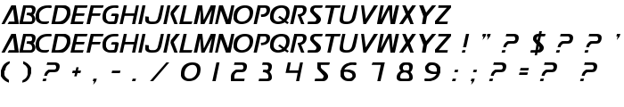 Postmaster font