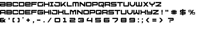 U.S.S. Dallas font