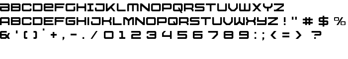 U.S.S. Dallas Light font