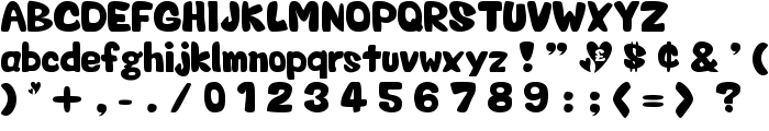 Valentine font