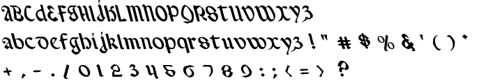 Valerius Leftalic font