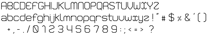 VLOBJ font