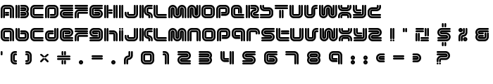 Vectroid font