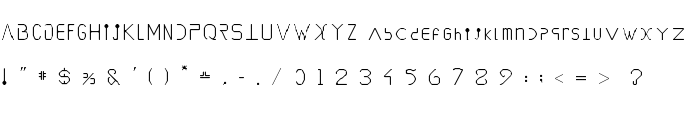 VEGESIGNES Regular font