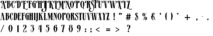 Verve Alternate font