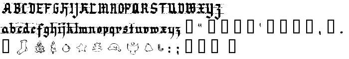 Very Christmess font