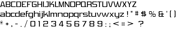 Vibrocentric-Regular font