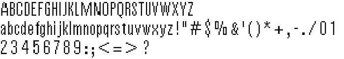 vierzehn  plain14px font