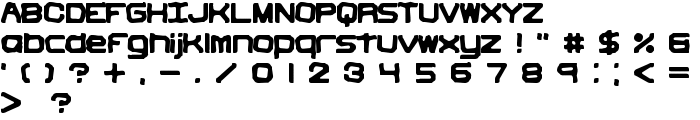 Vindictive BRK font