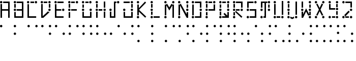 VisualBraille font