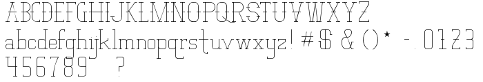 Vloderstone Lite Beta font