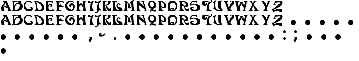 Volan font