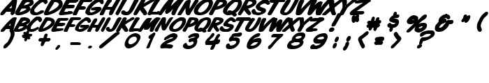 VTCKomixationSCBoldItalic font