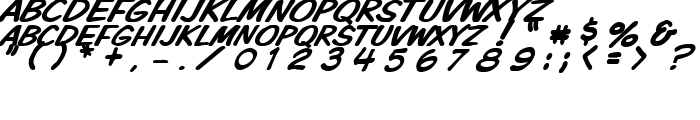 VTCKomixationSCItalic font