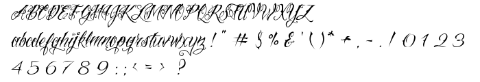 Vtc-NueTattooScript font