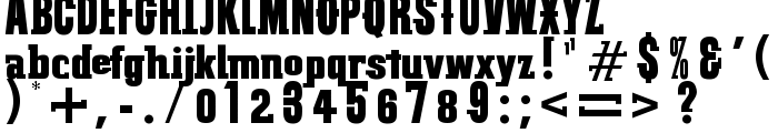 VTC SubwaySlam Regular font