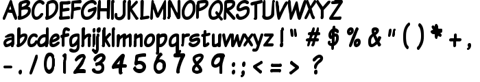 VTCSundayKomixTall font