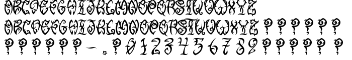 VTC-TribalThreeFree font