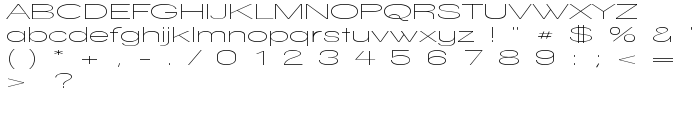 Walkway UltraExpand font