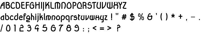 Wanda  Bold font