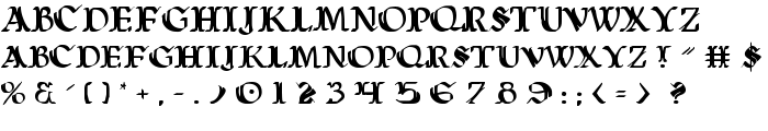 Wars of Asgard font