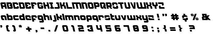 Weaponeer Leftalic font