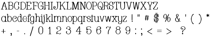 Whackadoo font