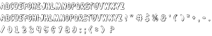 Whatafont Shadow font