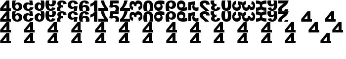 widznumber text 1 font