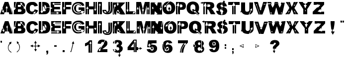 Wild Arrows font