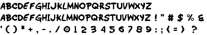 Wimp-Out font