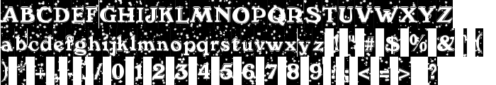 WinterNight DB font