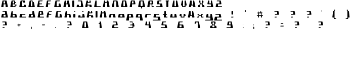 PormaskKlämd font