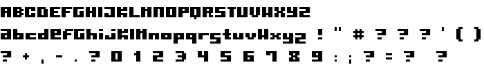 Pormask font