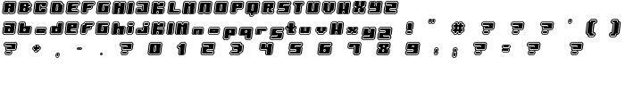 Pormask Ytterhud font