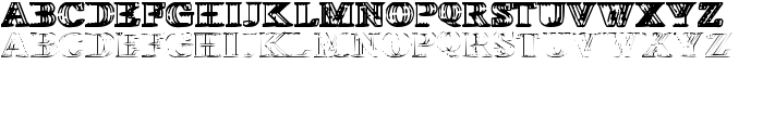 Wireframe-Davenport font