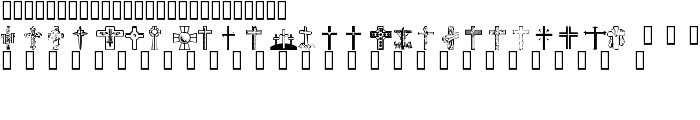 wmcrosses1 font