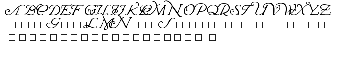 Wrenn Initials font