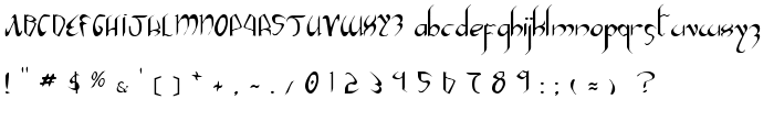 Xaphan II font