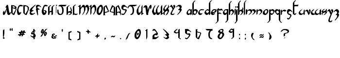 Xaphan II Bold font