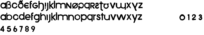 Xenophone font