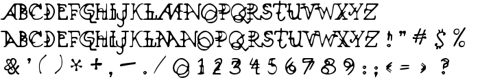 Xenowort font