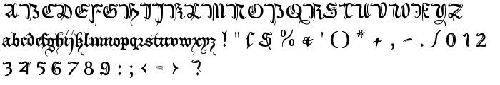 XiBeronne font