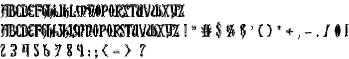 Xiphos College font