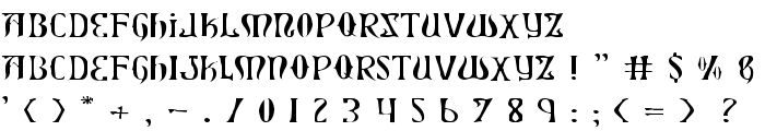 Xiphos Expanded Light font