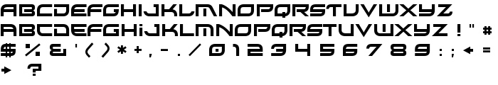 Xirod-Regular font