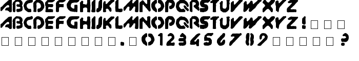 XitRAM! font