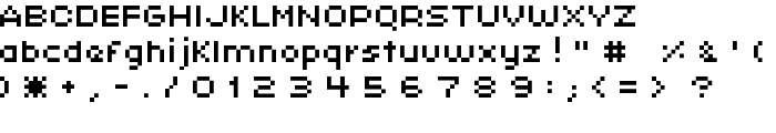 xpaider pixel explosion 01 font