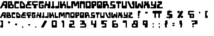 XPED Bold font